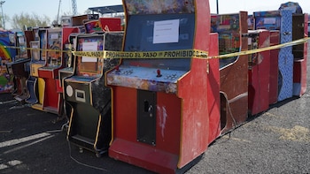 Marina reporta más de 200 decomisos de tragamonedas en lo que va de 2026