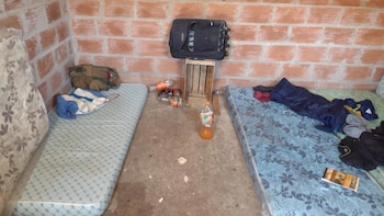 Las casillas donde vivían los