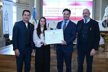 La Asiciacion de Abogados Judíos de la Republica Argentina (AAJRA) conmemoró sus 20 años con un acto en la Legislatura porteña