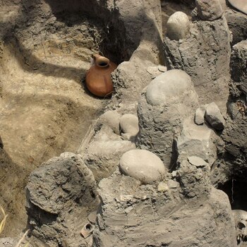 Hallazgo arqueológico Hacienda el Carmen.