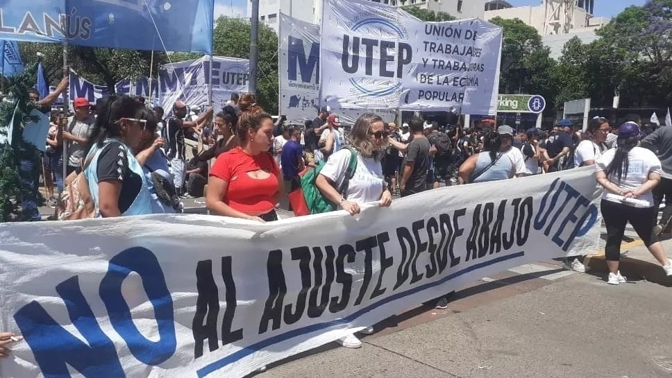 La UTEP vota un nuevo plan de lucha contra el gobierno de Javier Milei