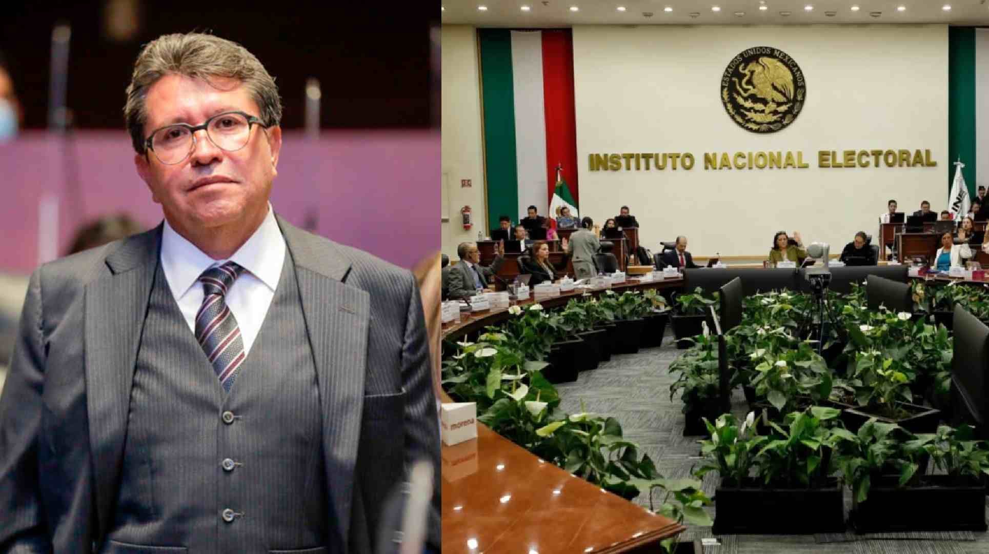 El diputado de Morena Ricardo Monreal propone ajustes al presupuesto del INE para el 2027.
Crédito: Morena / Río Doce