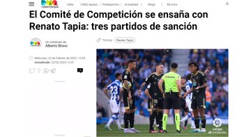 El medio español El Desmarque