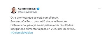Trino de Bolívar sobre la