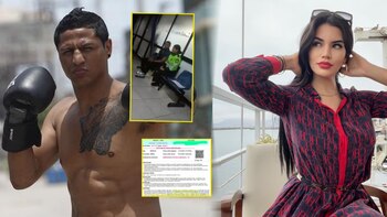 Jonathan Maicelo responde a Samantha Batallanos y presenta contrademanda por agresión física y psicológica. (Composición: Infobae)
