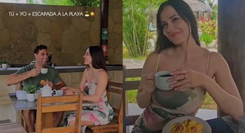 Maju Mantilla grabó video romántico