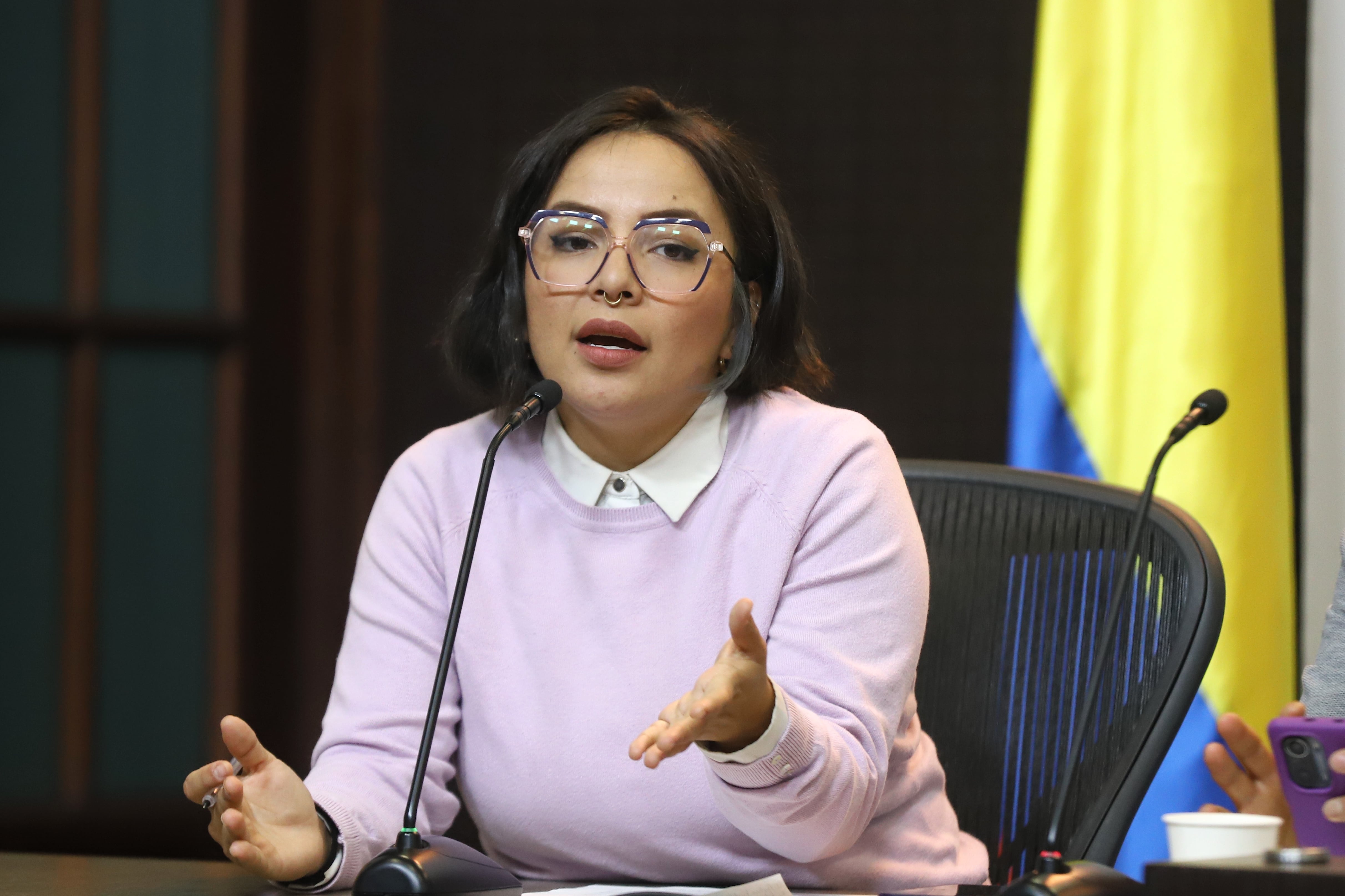 Jennifer Pedraza ha planteado propuestas relacionadas con las comisiones de las administradoras de fondos de pensiones y las inversiones del ahorro pensional. - crédito Lina Gasca/Colprensa