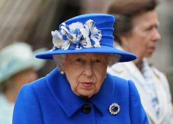 La reina Isabel II en