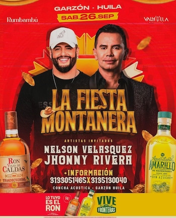 Este era el poster oficial del evento en el que el ciudadano habría muerto - crédito rumbambu / Instagram