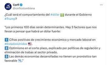 Corficolombiana advirtió que las cifras