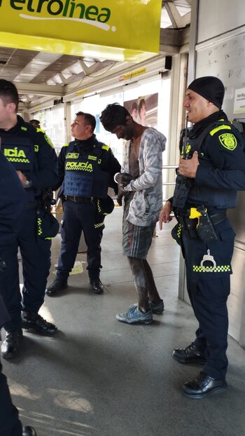 El sujeto fue detenido por