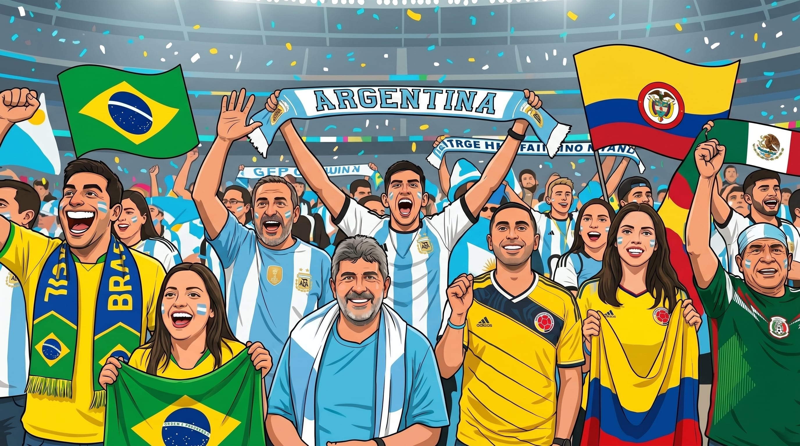 La ansiedad anticipatoria antes de un partido del Mundial activa el sistema nervioso simpático, el cortisol, la adrenalina y la noradrenalina (Imagen Ilustrativa Infobae)