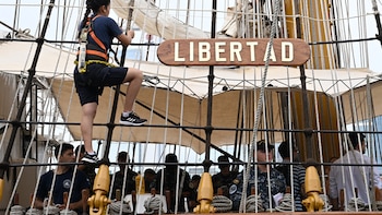 La Fragata Libertad participará de los actos por los 250 años de la independencia de EEUU: cómo será la misión