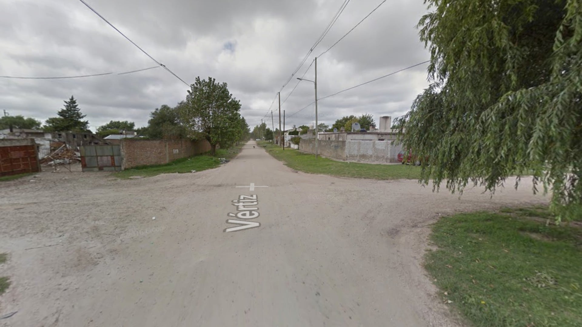 La zona en donde balearon al hombre en Mar del Plata