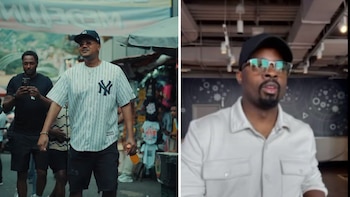 Chill Capo (izq.) compartió imágenes del desaparecido, Ivan Nyiiro (der.) - crédito Steve Capo Newland/Facebook