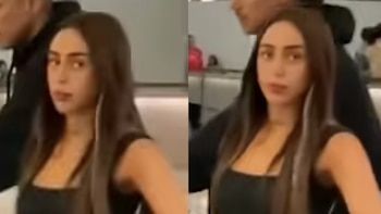 La cantante fue captada por