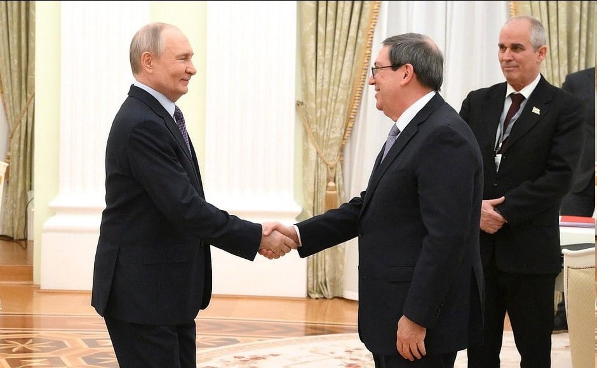 19/02/2026 El presidente ruso, Vladimir Putin, recibe en Moscú al ministro de Exteriores de Cuba, Bruno Rodríguez
POLITICA MINISTERIO DE EXTERIORES RUSO EN X