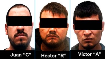 A los detenidos se les