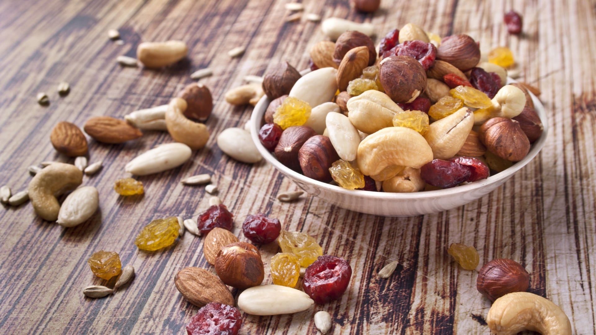 Frutos secos y semillas (ShutterStock).