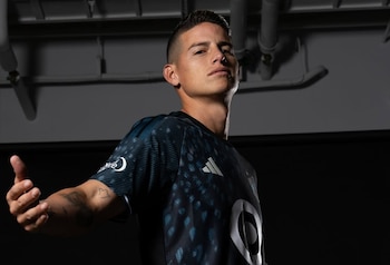 James Rodríguez llegó a la