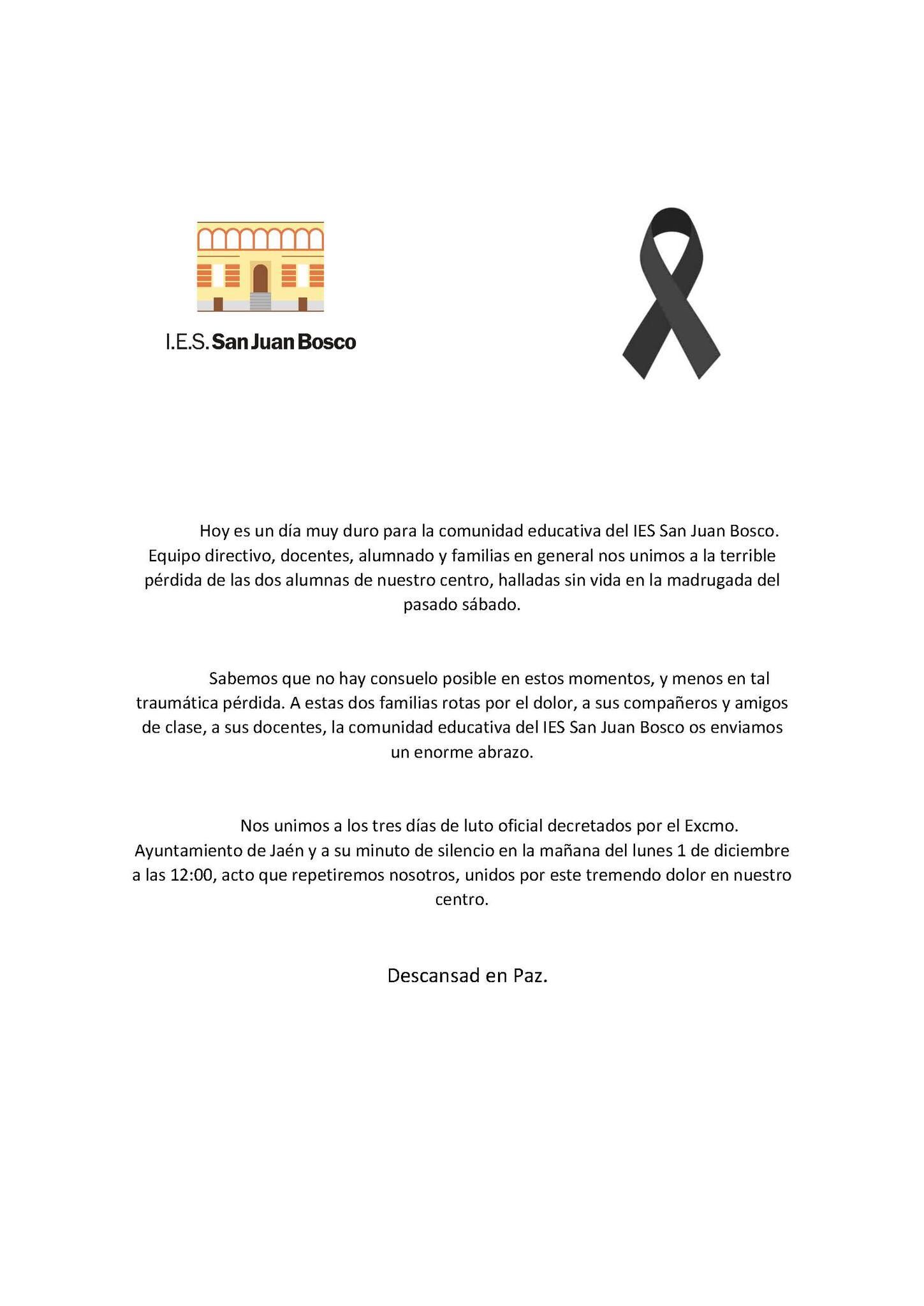 La situación fue lamentada por la comunidad educativa - crédito Facebook