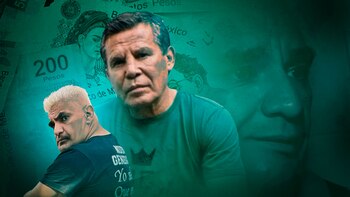 El luchador se encuentra recibiendo