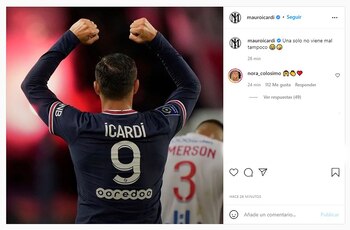 El posteo de Mauro Icardi