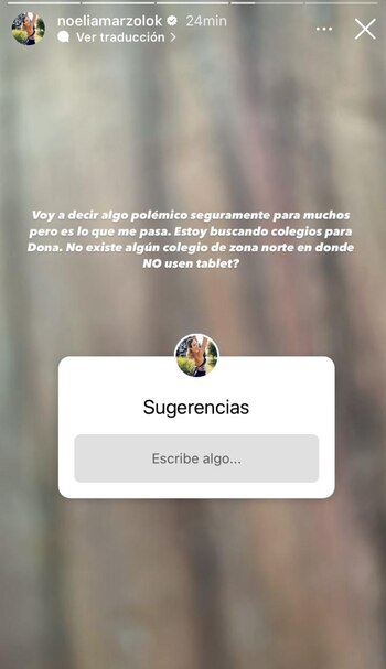 La actriz pidió recomendaciones de