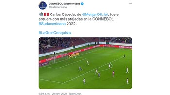 Carlos Cáceda fue reconocido por