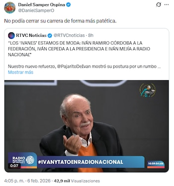 Samper Ospina describió de "Patético"