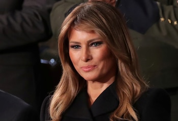 La primera dama Melania Trump