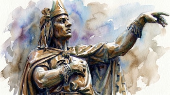 Nezahualcóyotl, poeta texcocano: “Como una pintura nos iremos borrando. Como una flor nos hemos de secar sobre la tierra”