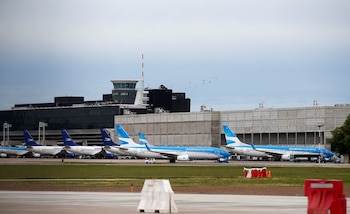 Aerolíneas Argentinas tuvo más de 1.000 retiros en dos etapas, en marzo y julio (REUTERS/Agustin Marcarian)