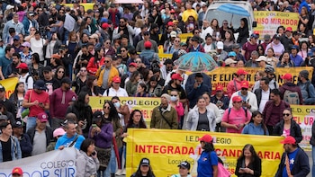 La Asociación Distrital de Educadores convocó a un plantón por la educación inclusiva en Bogotá