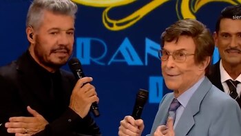 Marcelo tinelli y Silvio Soldan