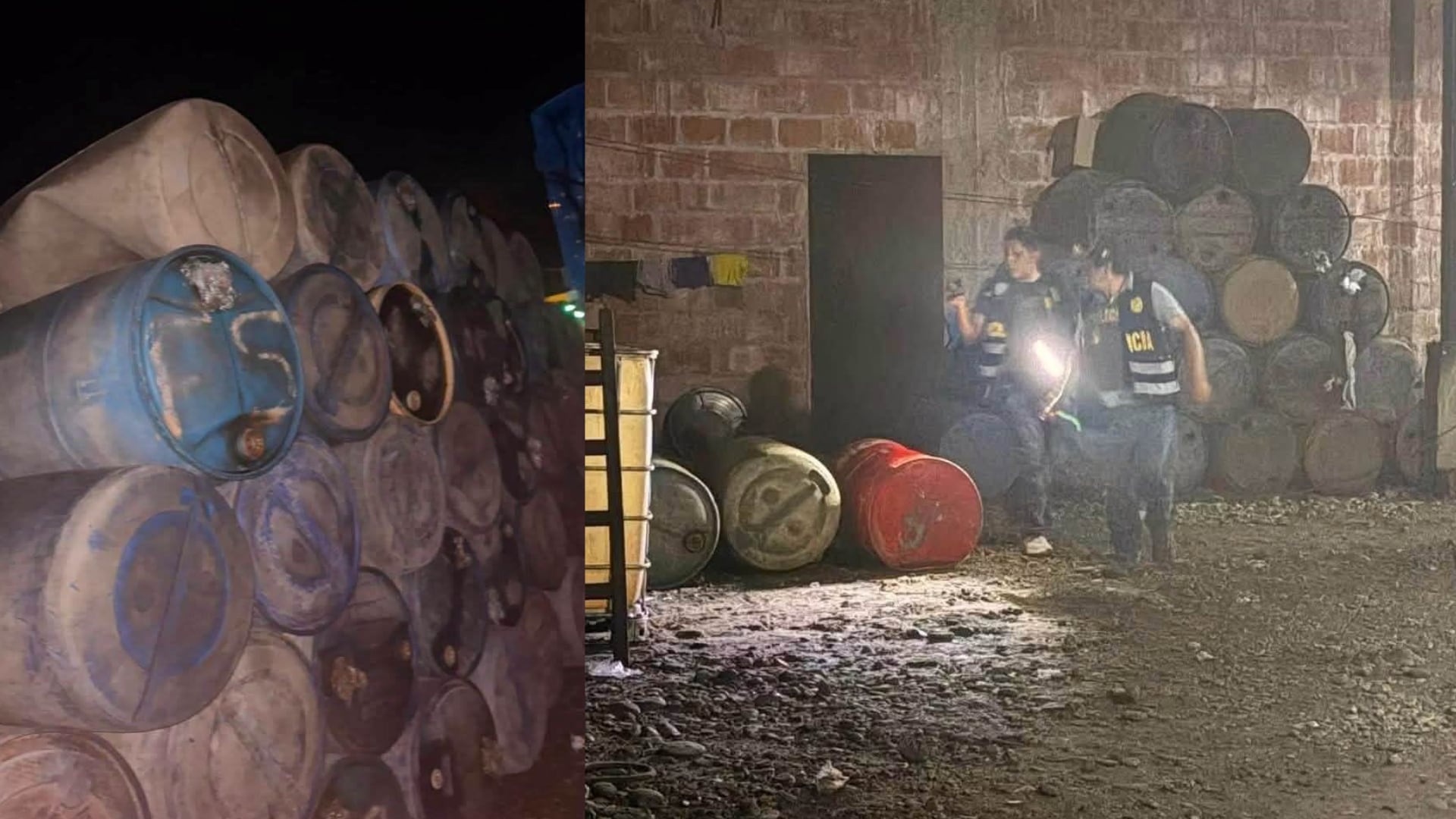Detienen a policía y a un exfiscal por integrar una presunta red de abastecimiento clandestino a la minería ilegal