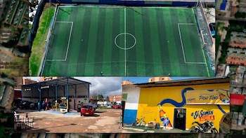 Inmueble del narcotráfico en Bogotá fue intervenido: había 21 comercios, incluida una cancha de ‘fútbol 5′, que pagaban arriendo a invasores