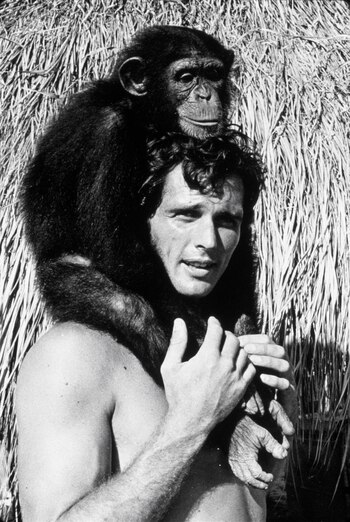Ron Ely, protagonista de Tarzán