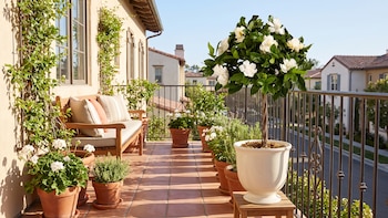 La planta ideal para los balcones: mejora la humedad ambiente, se adapta a espacios reducidos y será la flor más perfumada del jardín