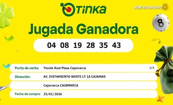 La Tinka reventó este domingo