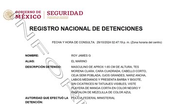 Sería integrante de Los Ciclones