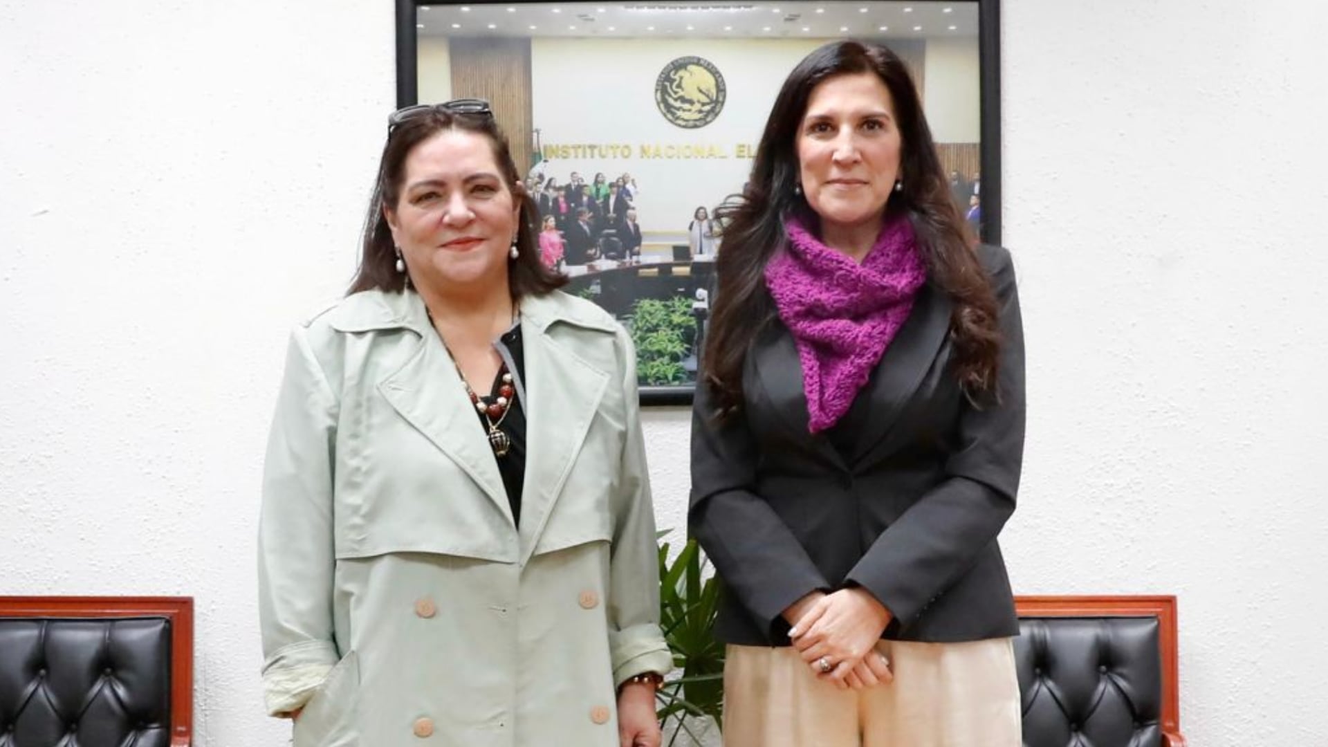 Cámara de Diputados recibió propuesta del INE para reforma electoral: Kenia López Rabadán y Guadalupe Taddei reafirman colaboración institucional
