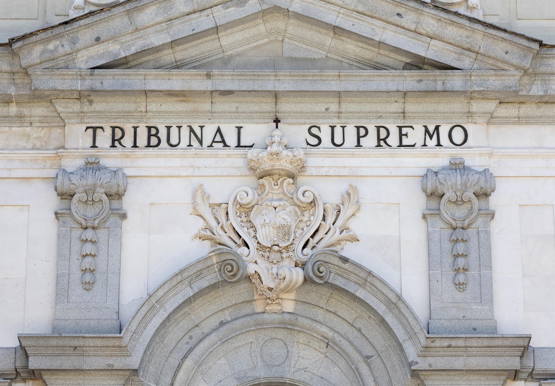 Fachada del Tribunal Supremo.