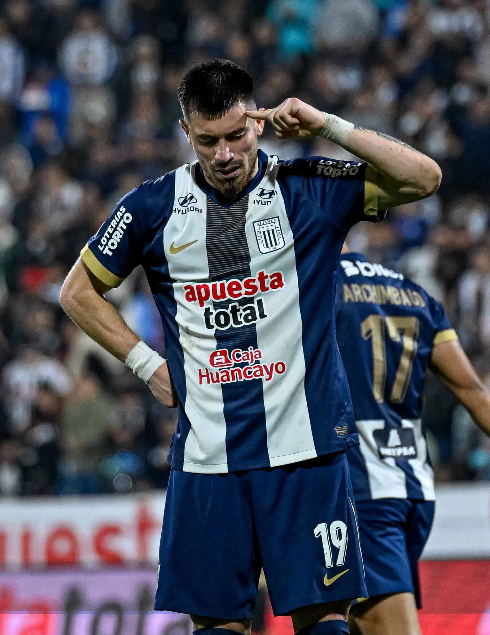 Alan Cantero será el '9' de Alianza Lima ante Comerciantes Unidos - Crédito: Paloma Del Solar.