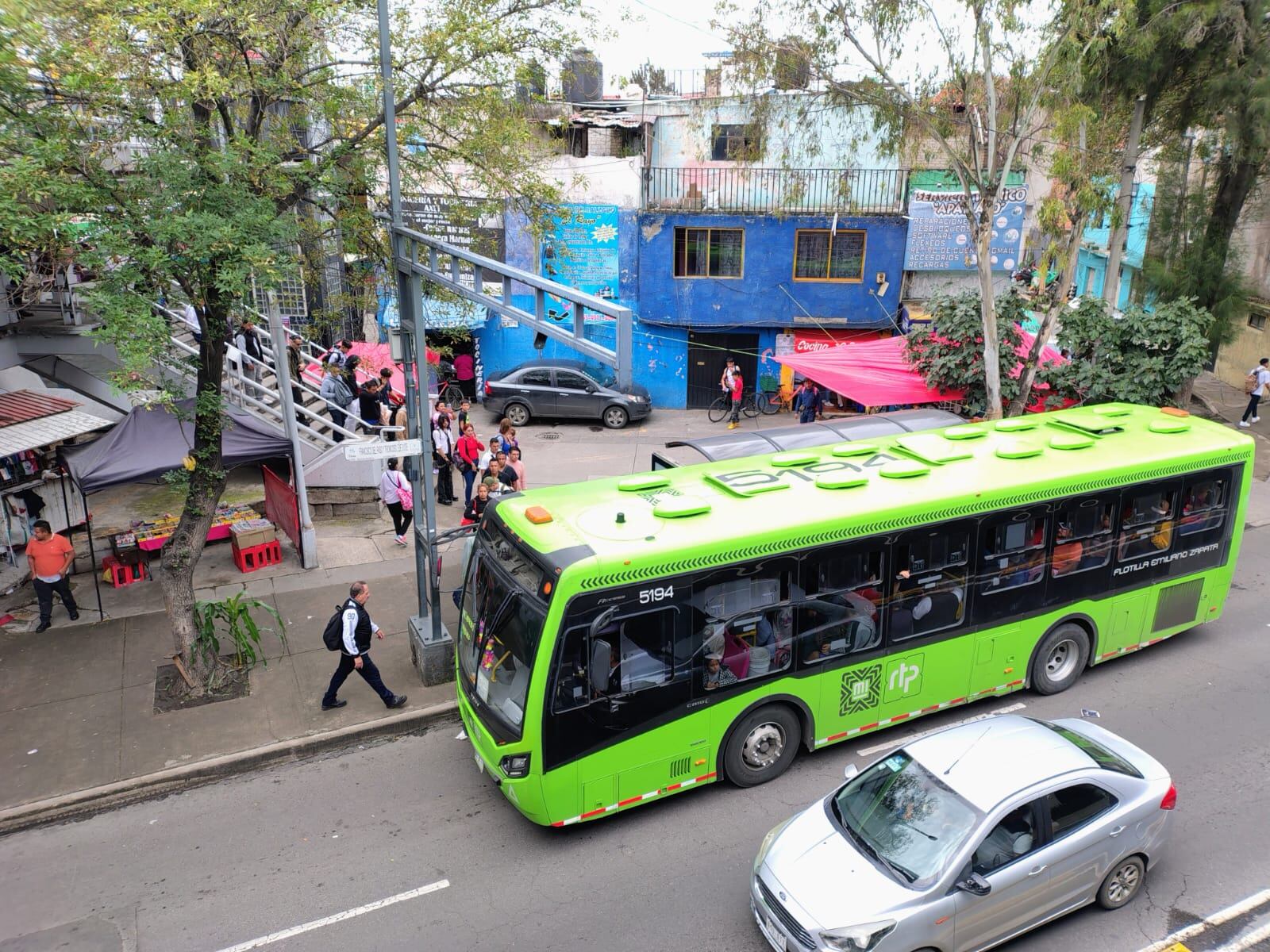 Sigue servicio emergente de PTP en Línea 8 en el Metro de la Ciudad de México. Foto: Omar Martínez/Infobae México.