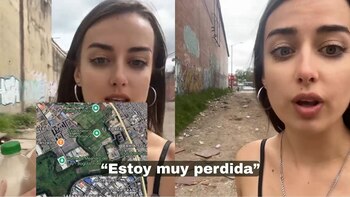 La influencer compartió el momento