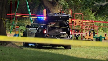 Un hombre de Wellesley presuntamente apuñaló a su padre 20 veces en un asesinato a plena luz del día en un parque: "Me está matando".