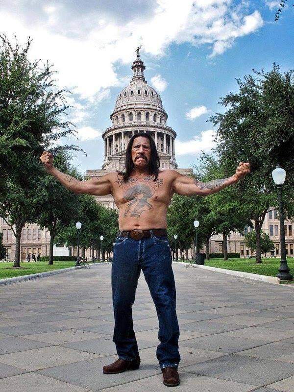 Durante años el actor ha interpretado papeles de personajes violentos, pero en su vida real es completamente diferente. (X/Danny Trejo)