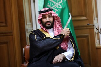 El príncipe Mohammed bin Salman,