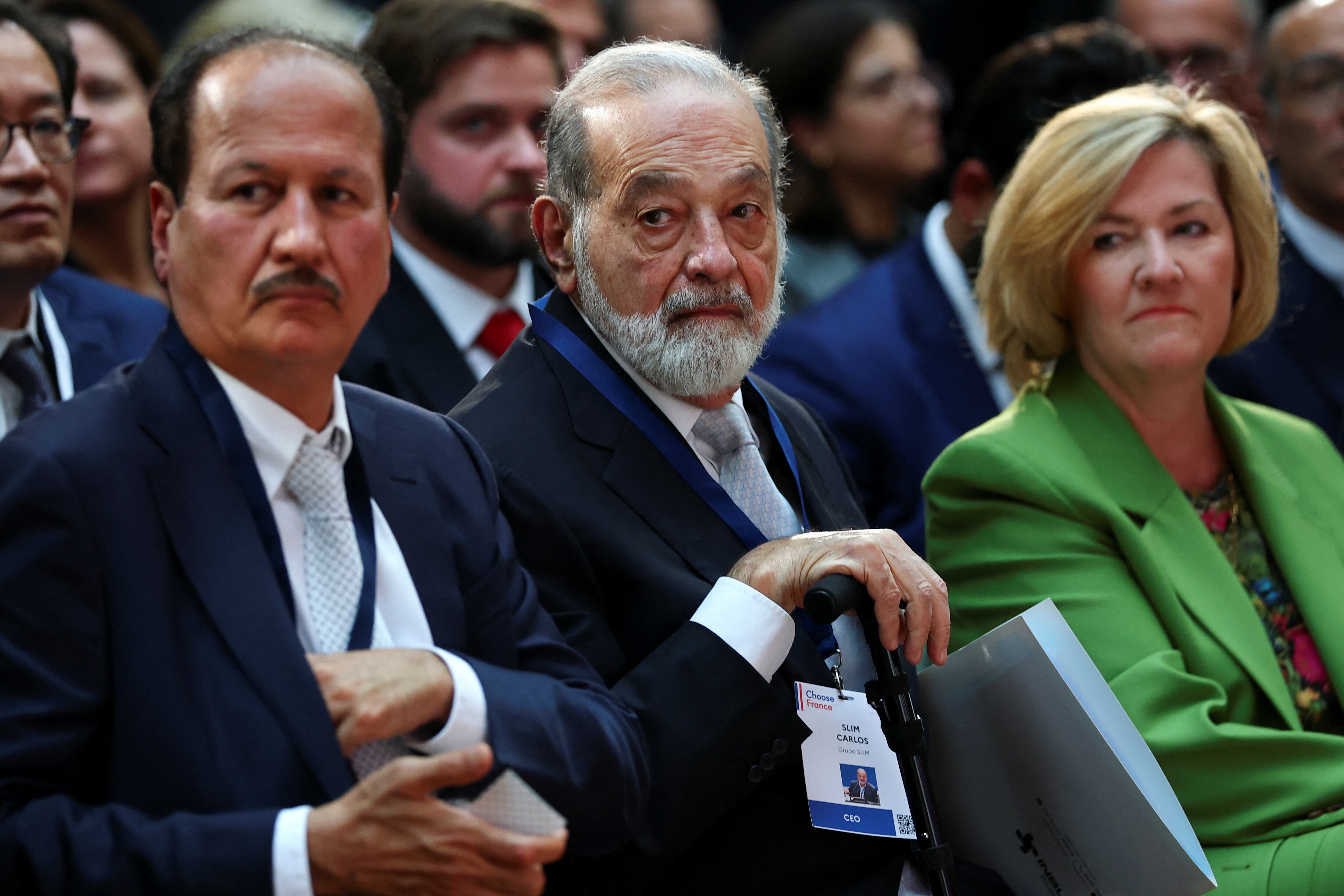 Carlos Slim ha invertido más de 2,000 millones de dólares en proyectos energéticos estratégicos en México. REUTERS/Gonzalo Fuentes/Pool
